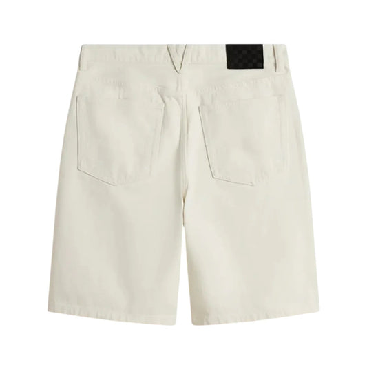 Check-5 Baggy Denim Shorts (Marshmallow)