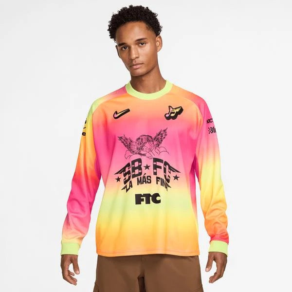 Club 58 Skate Longsleeve Jersey (Hyper Pink)
