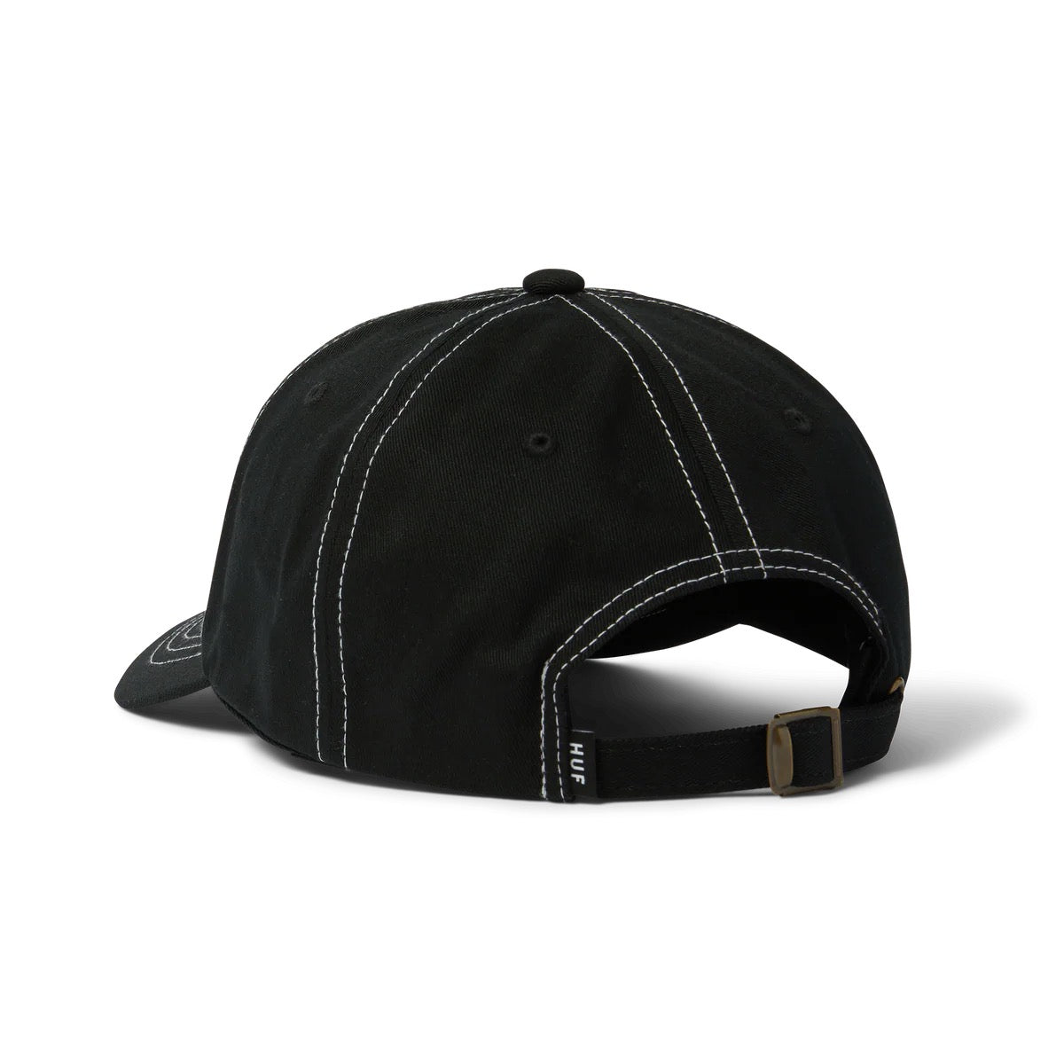 Arch Logo 6 Panel CV Hat (Black)