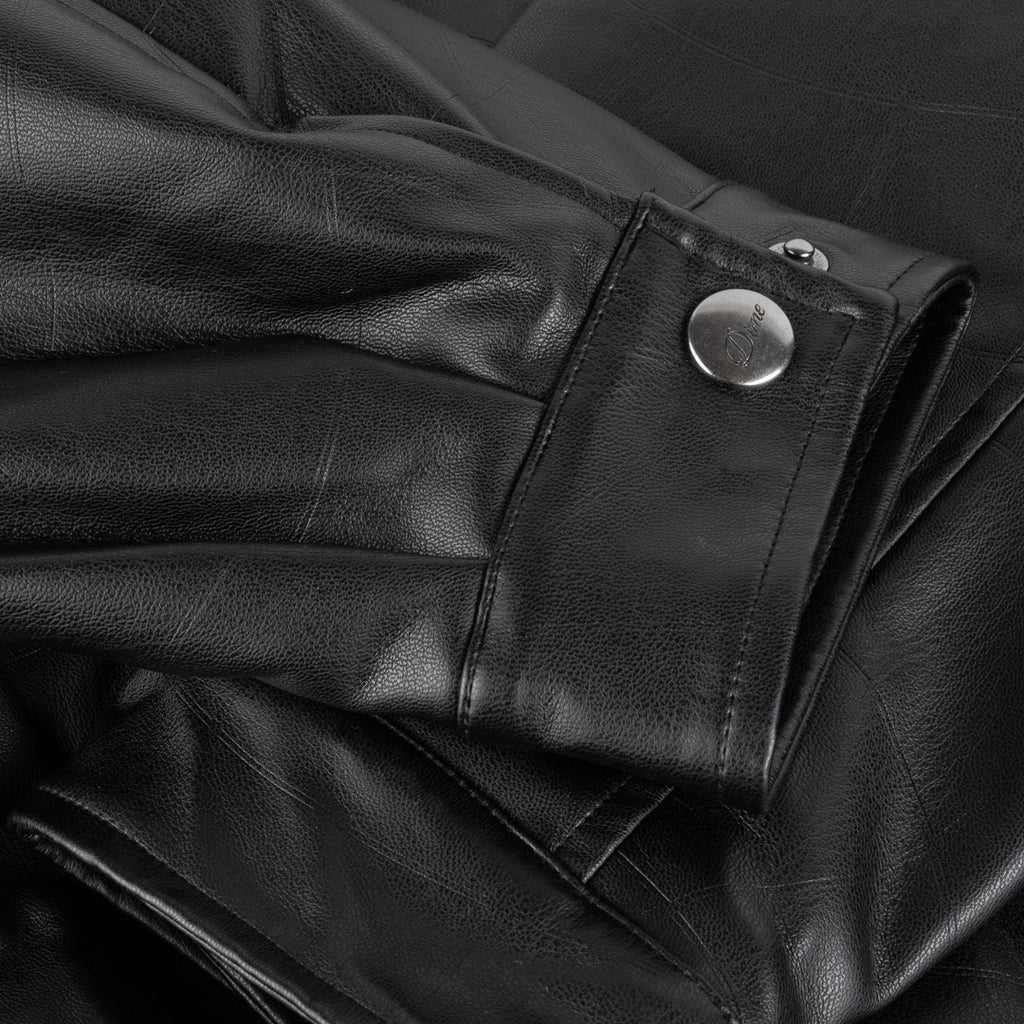 Debossed Wavy Jacket (Black)