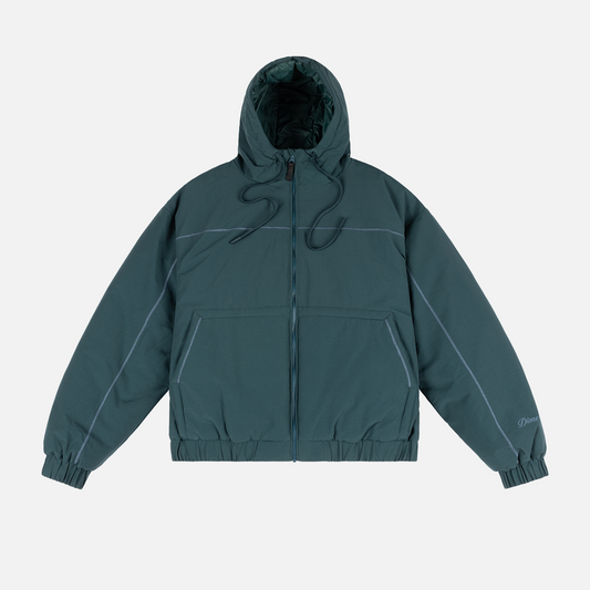Quilted Ripstop Puffer (Emerald)