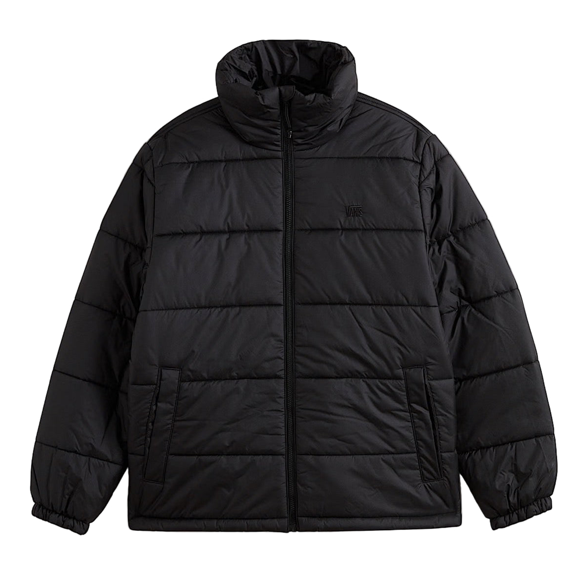 Hillgate No Hood Puffer (Black)