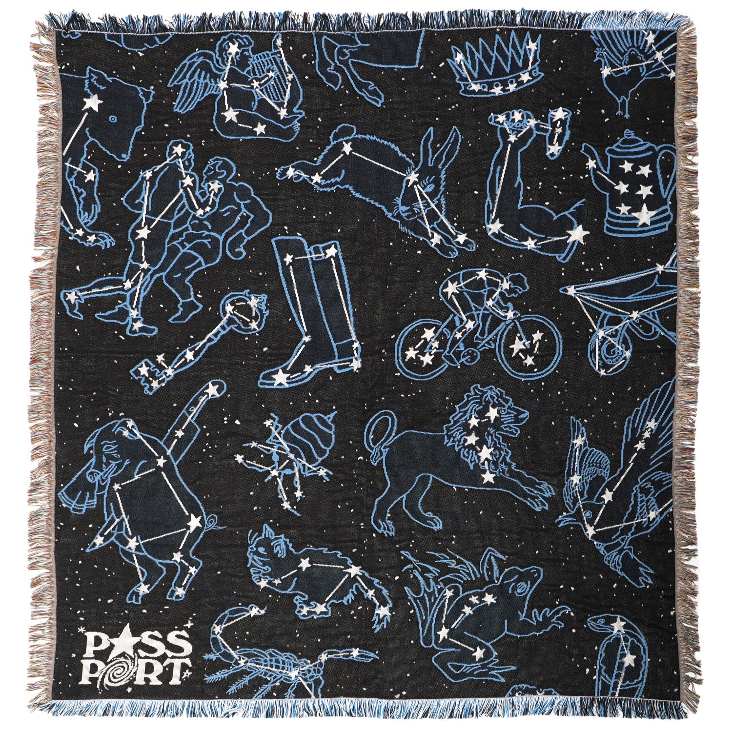 Constellations Throw Blanket