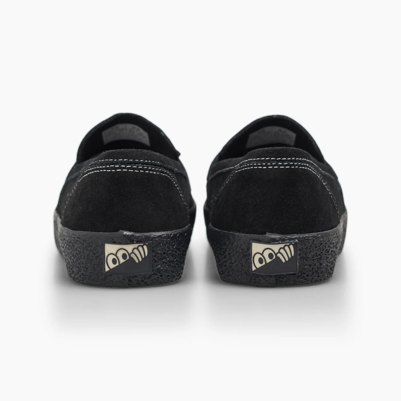 VM005 Loafer (Black/Black/White Stitch)