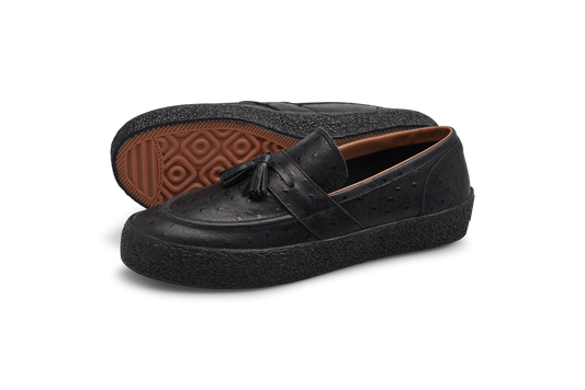 VM005 Loafer (Ostrich/Black)