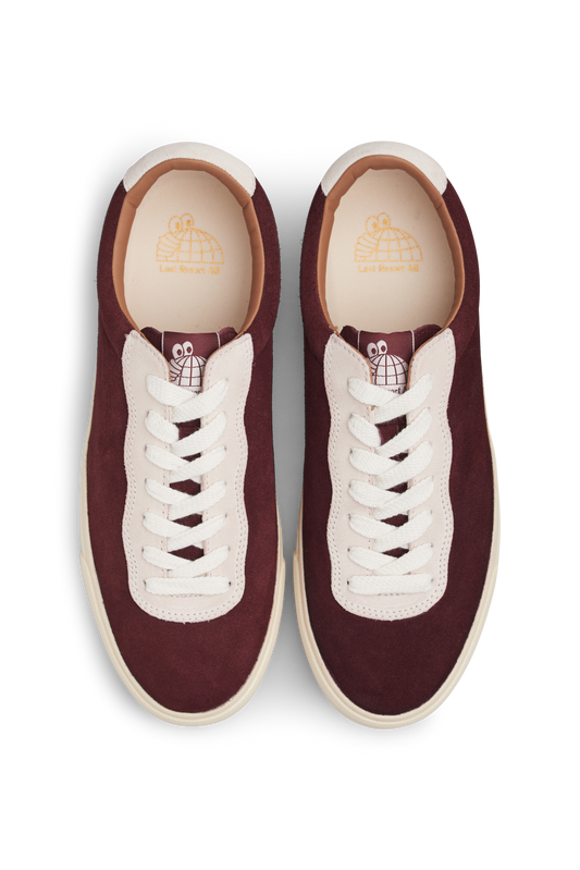 VM001 LO Daim (Rouge brique/Écru/Blanc)