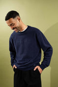 Load image into Gallery viewer, Looped Crew (Navy)
