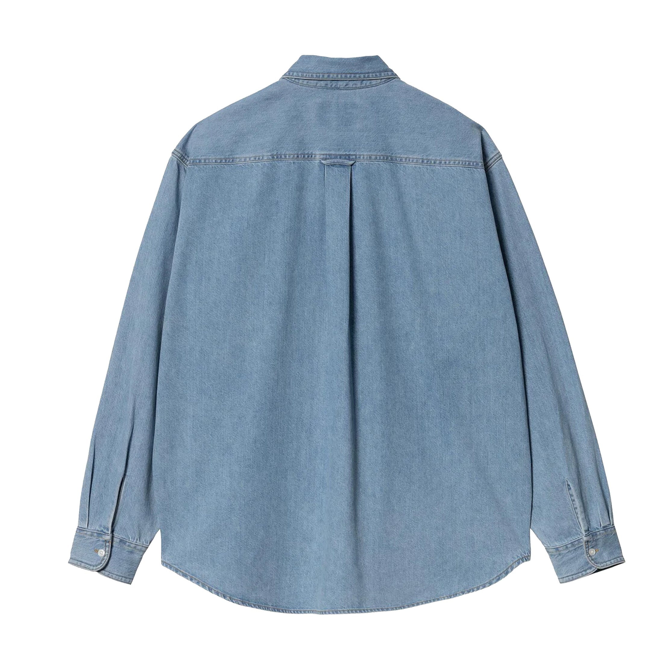Lucas L/S (Denim Bleu Délavé)