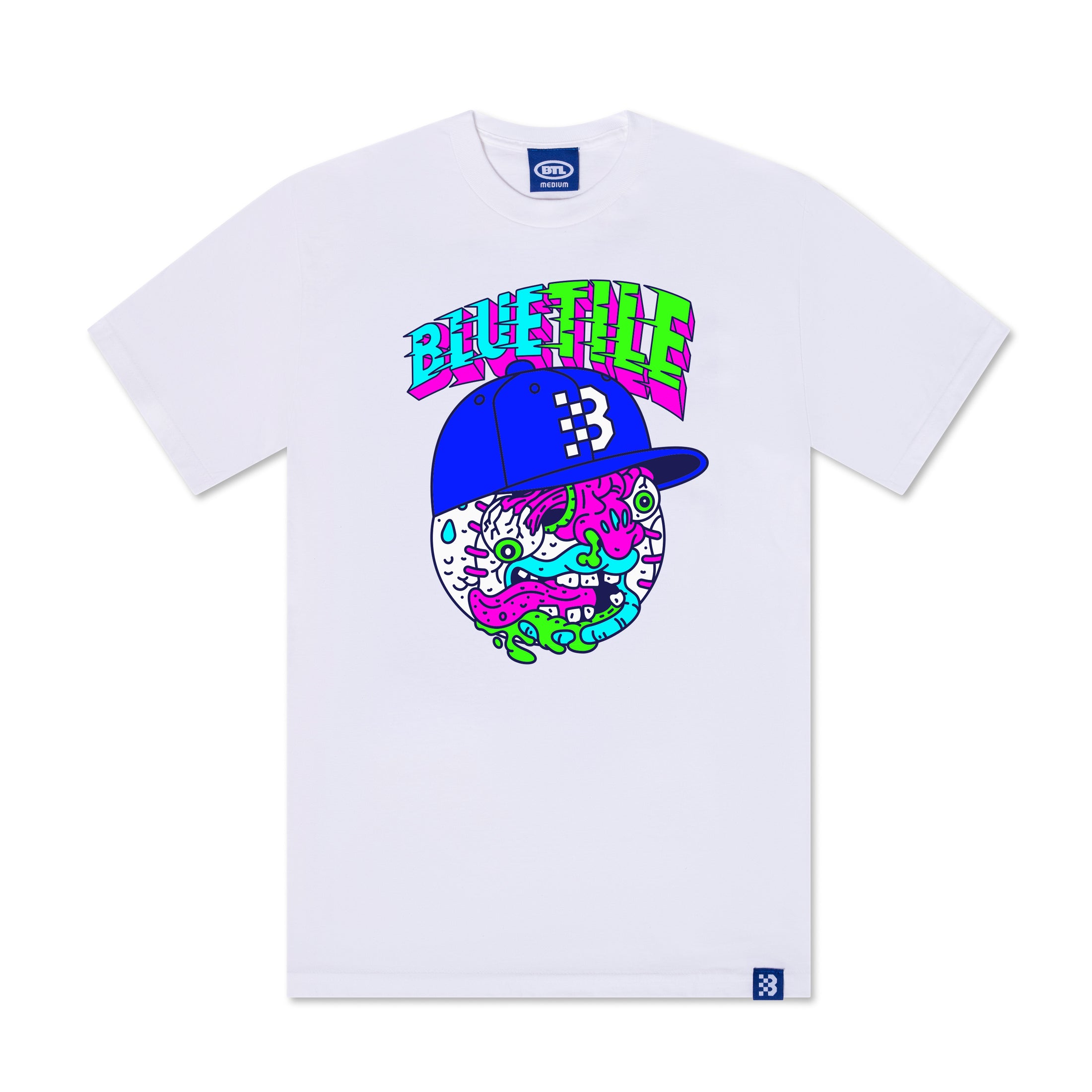 T-shirt Mad Batter BTL (blanc fantomatique)