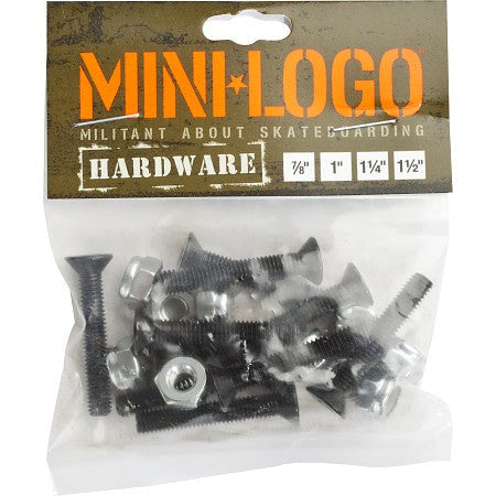 Mini Logo Hardware 1.5 inch black