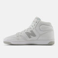 Load image into Gallery viewer, New Balance Numeric 480 High White/Grey in step view
