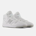 Load image into Gallery viewer, New Balance Numeric 480 High White/Grey pair view
