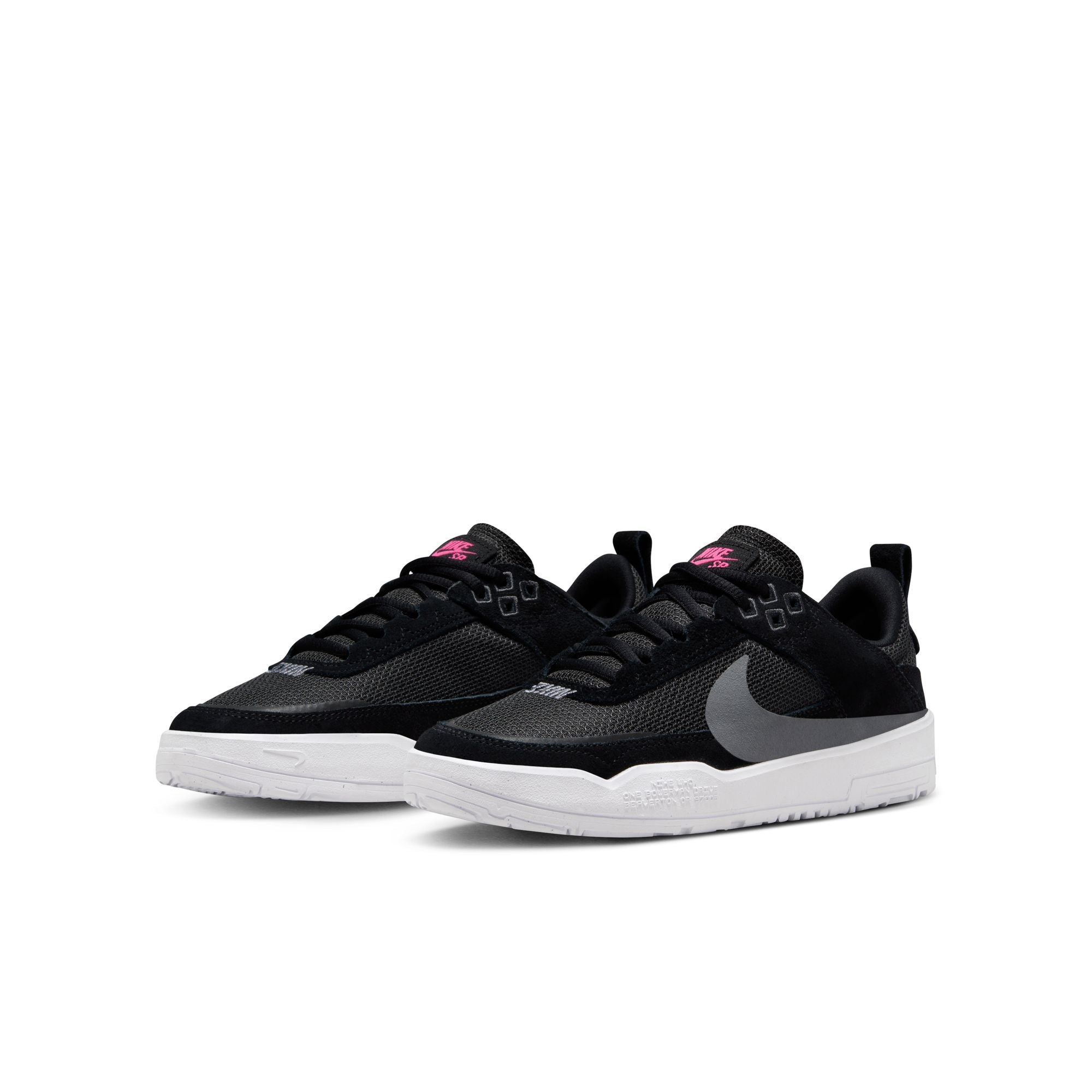 Nike SB Burnside Black/Cool Grey-Anthracite-Alchemy Pink pair view