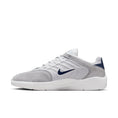 Charger l'image dans la visionneuse de la galerie, Nike SB Vertebrae Platinum Tint/Midnight Navy-Wolf Grey in step view
