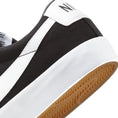 Load image into Gallery viewer, Nike SB Zoom Blazer Low Pro GT Black/White-Black-Gum Light Brown heel detail
