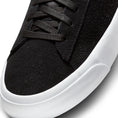 Load image into Gallery viewer, Nike SB Zoom Blazer Low Pro GT Black/White-Black-Gum Light Brown toe close up
