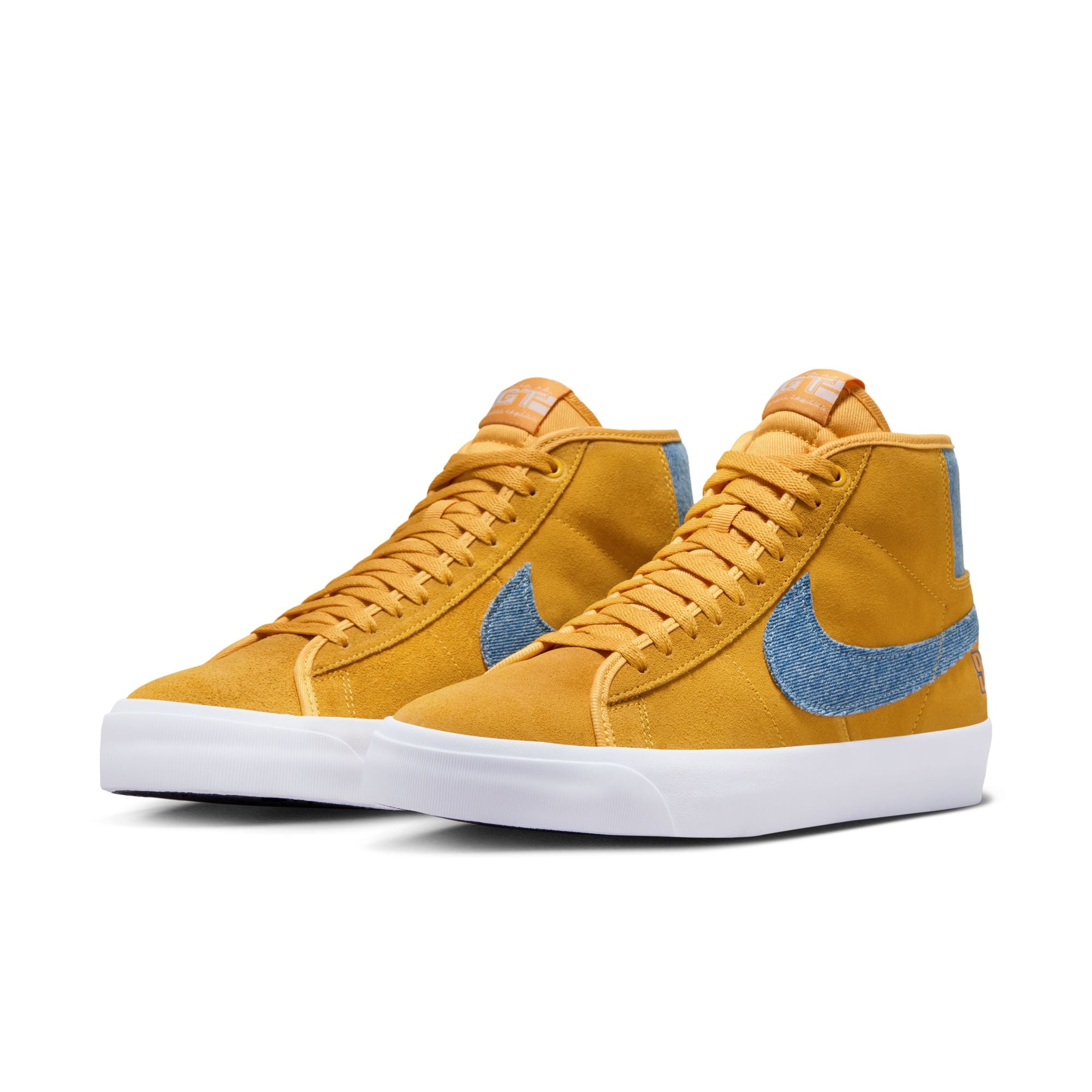 Nike SB Zoom Blazer Mid Pro GT University Gold/Game Royal pair view