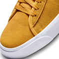 Load image into Gallery viewer, Nike SB Zoom Blazer Mid Pro GT University Gold/Game Royal toe detail
