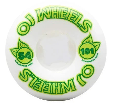 OJ Wheels From Concentrate Hardline 54mm 101a front view