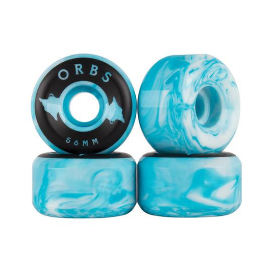 Specters - 56mm - Swirls Blue/White