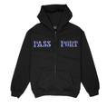 Load image into Gallery viewer, Glint Zip Hoodie (Black)

