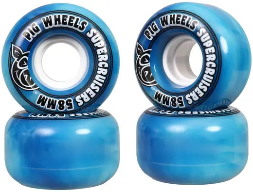 Pig Wheels Supercruisers 58mm set of 4