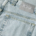 Charger l'image dans la visionneuse de la galerie, Polar '93! Denim Light Blue back waist band patch view
