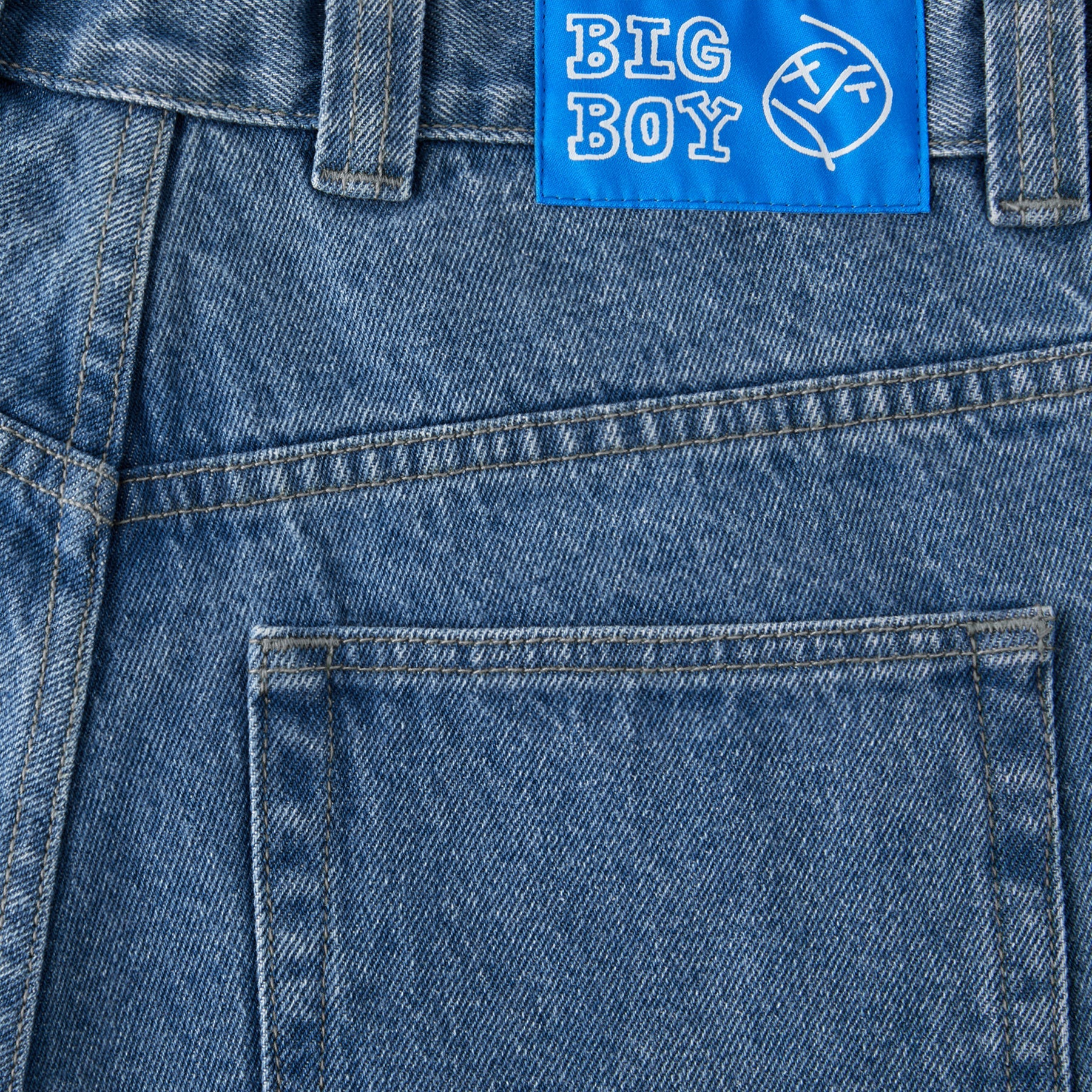 Big Boy Pants (Mid Blue)