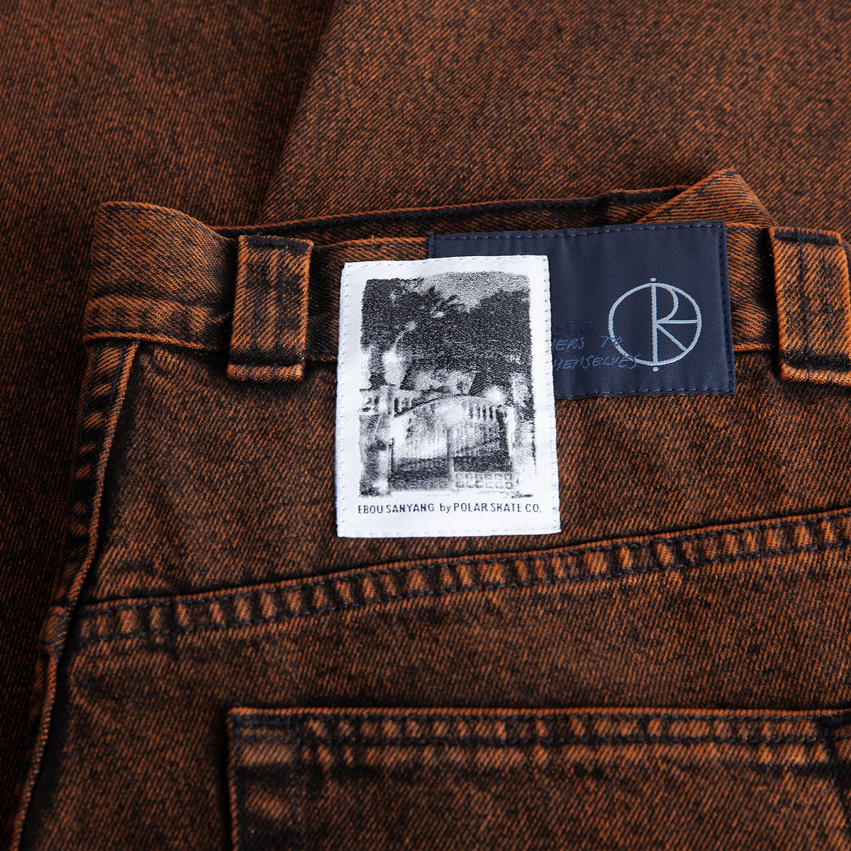 Big Boy Pants Baladona (Orange/Black)