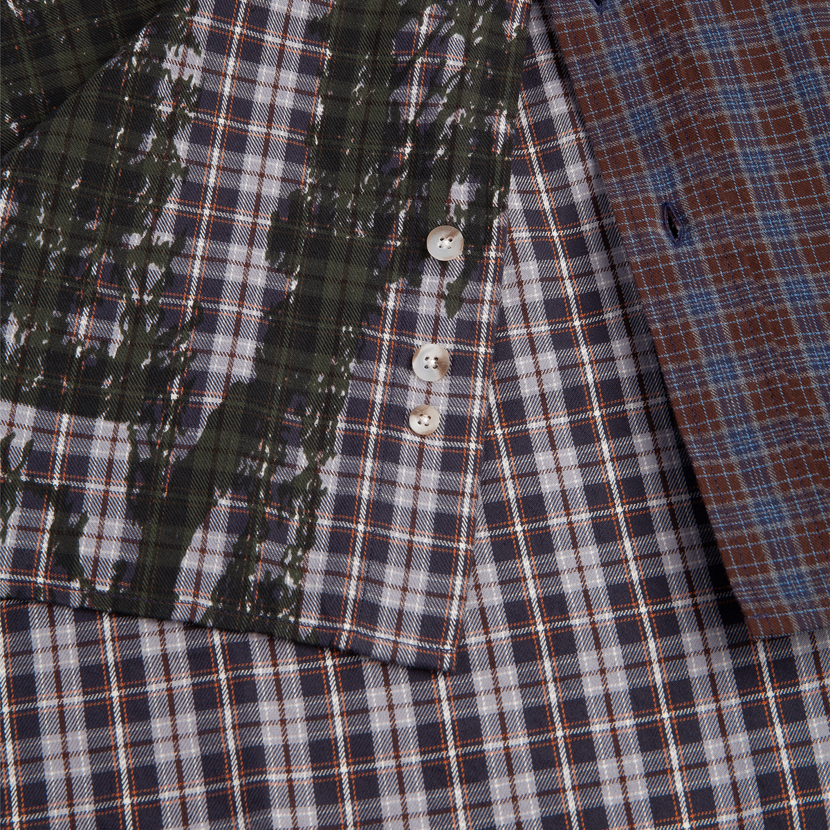 Ben L/S Violin Shirt (Graphite/Blue)