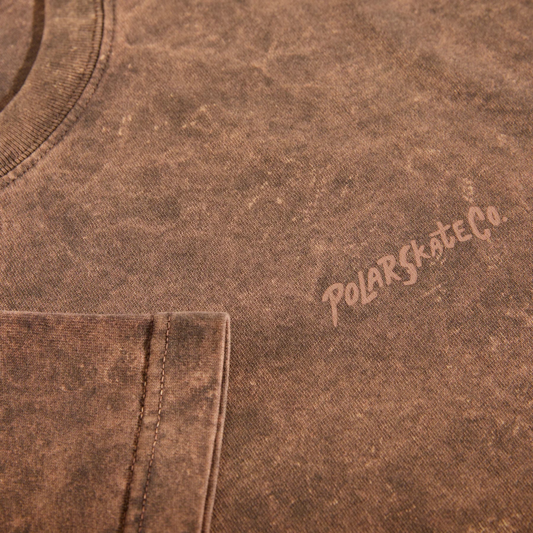 Acid Tee | Surf Logo (Brown)