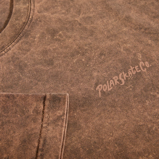 Acid Tee | Surf Logo (Brown)