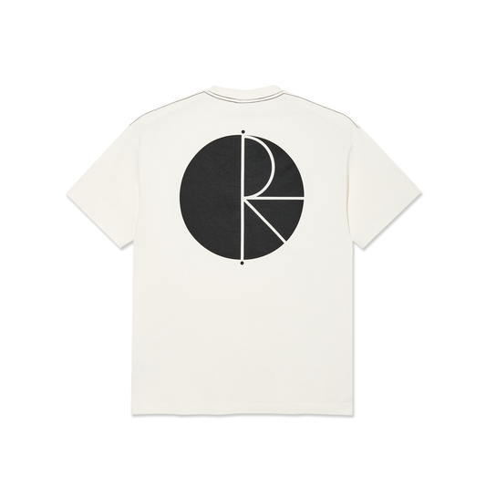 Contrast Tee | Fill Logo (Ivory/Black)