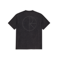 Load image into Gallery viewer, Contrast Tee | Stroke Logo (Silver Black/Black)
