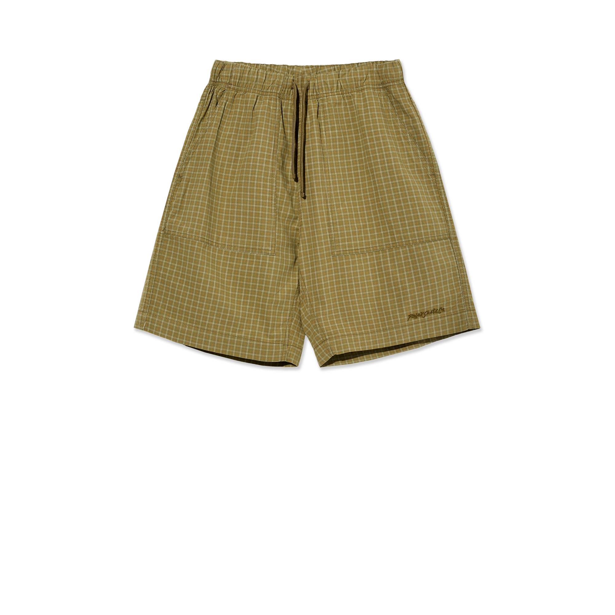 Hike Shorts (Olive Check)