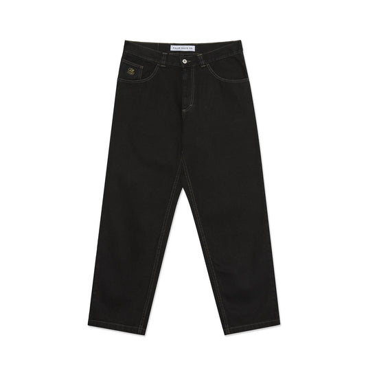 93! Pants | Contrast Stitching (Black/Dark Olive)