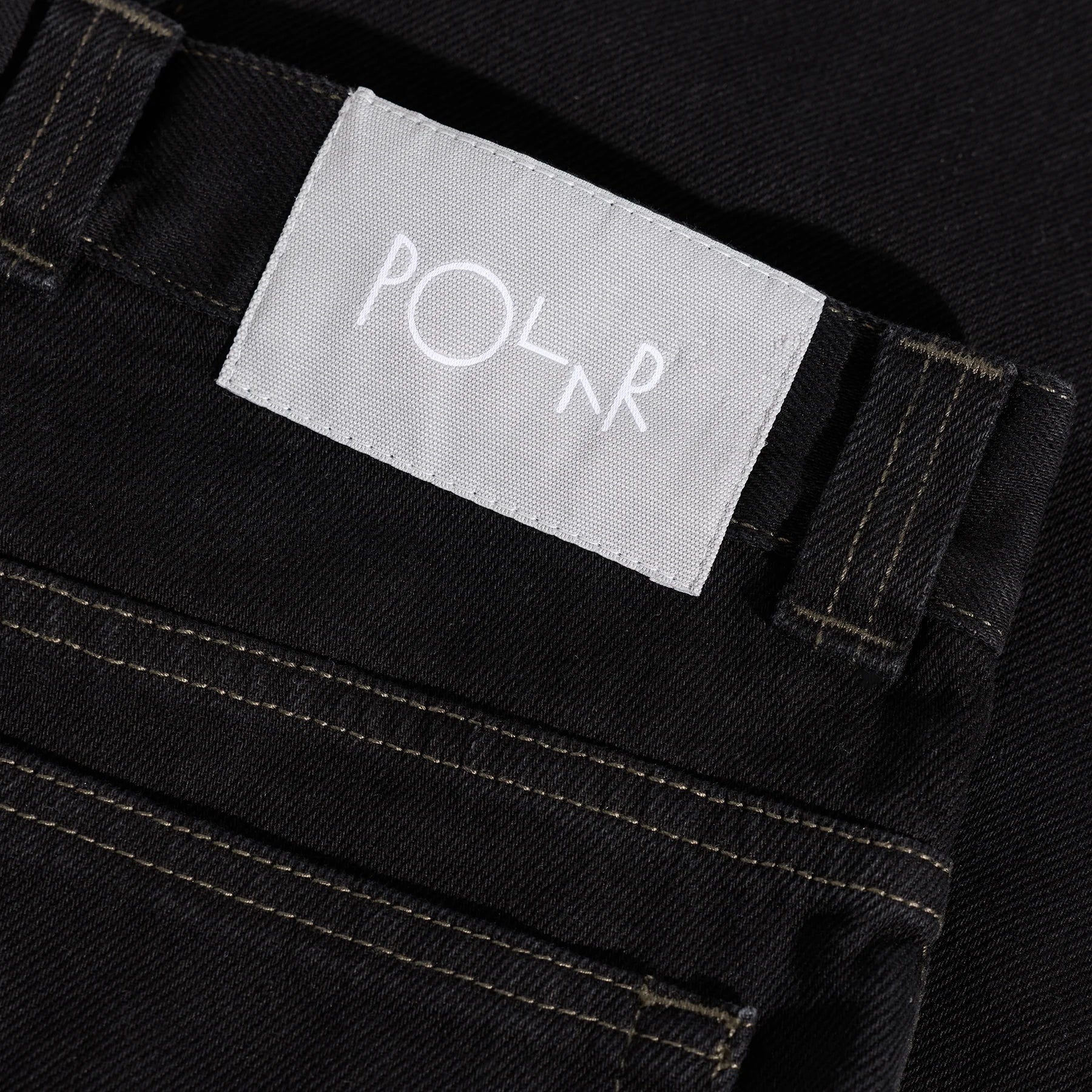 93! Pants | Contrast Stitching (Black/Dark Olive)