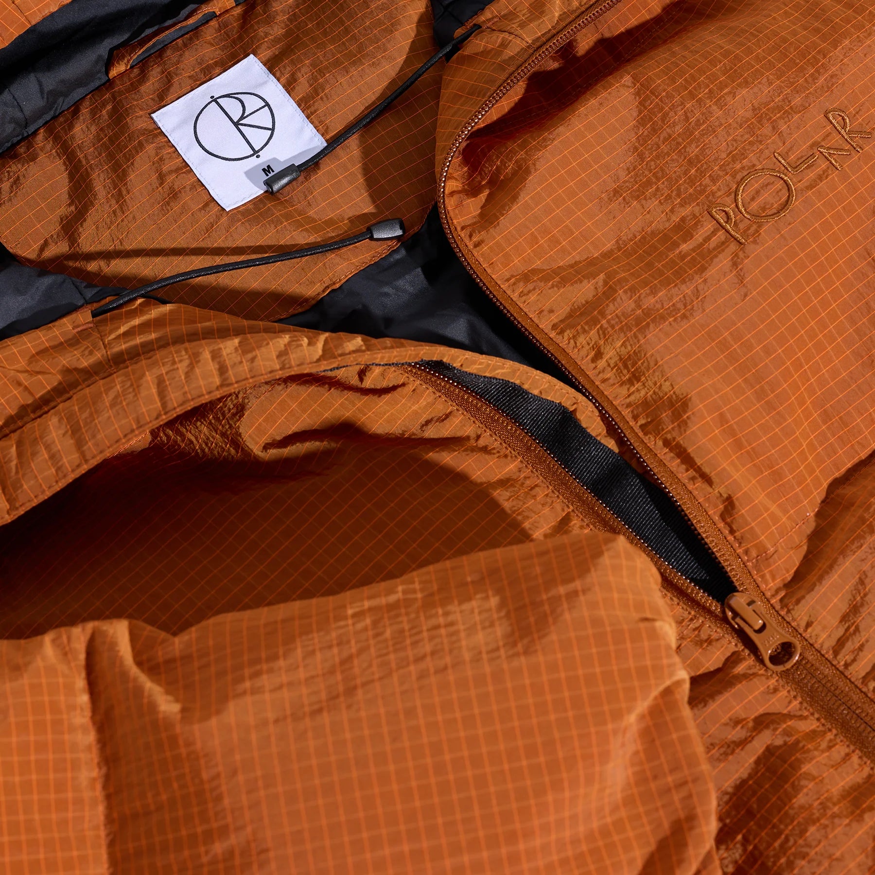 Soft Puffer Jacket (Orange)