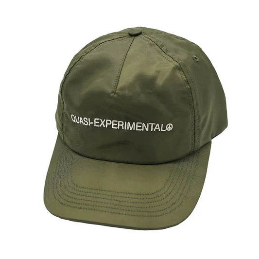 Quasi 6 Panel Hat Mental Olive front view