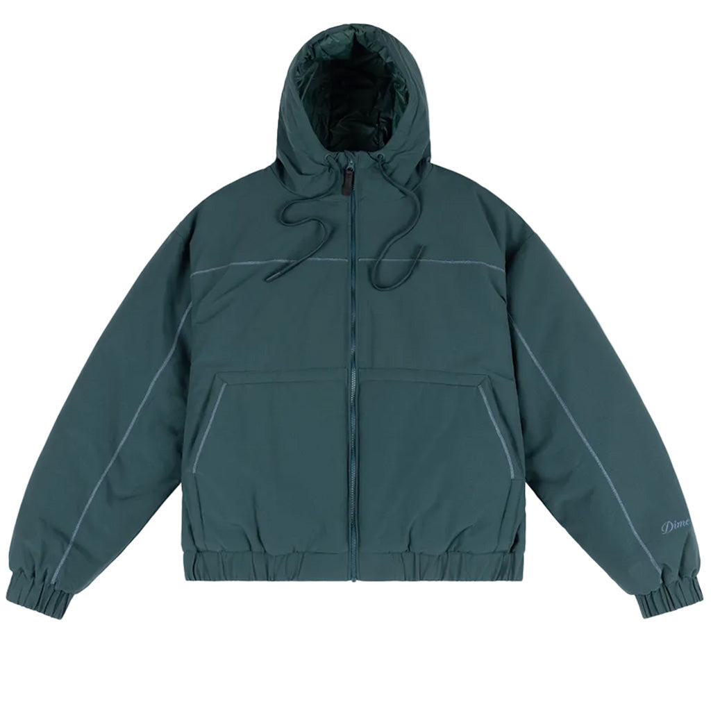 Quilted Ripstop Puffer (Emerald)