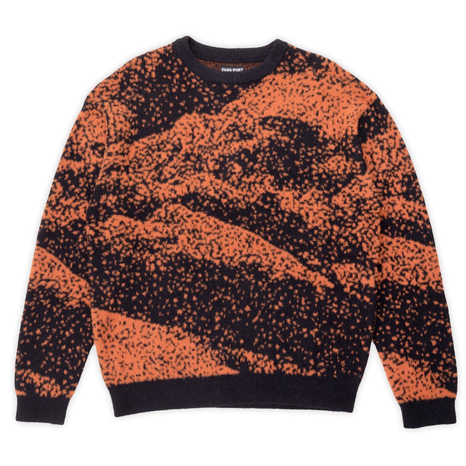 Cave~in Mohair Sweater (Black/Bronze)