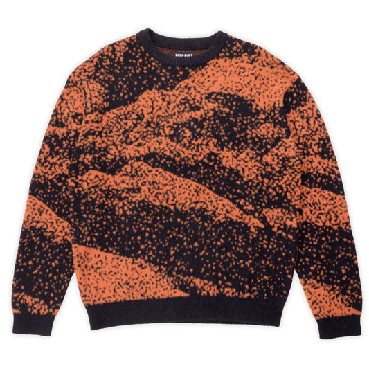 Cave~in Mohair Sweater (Black/Bronze)
