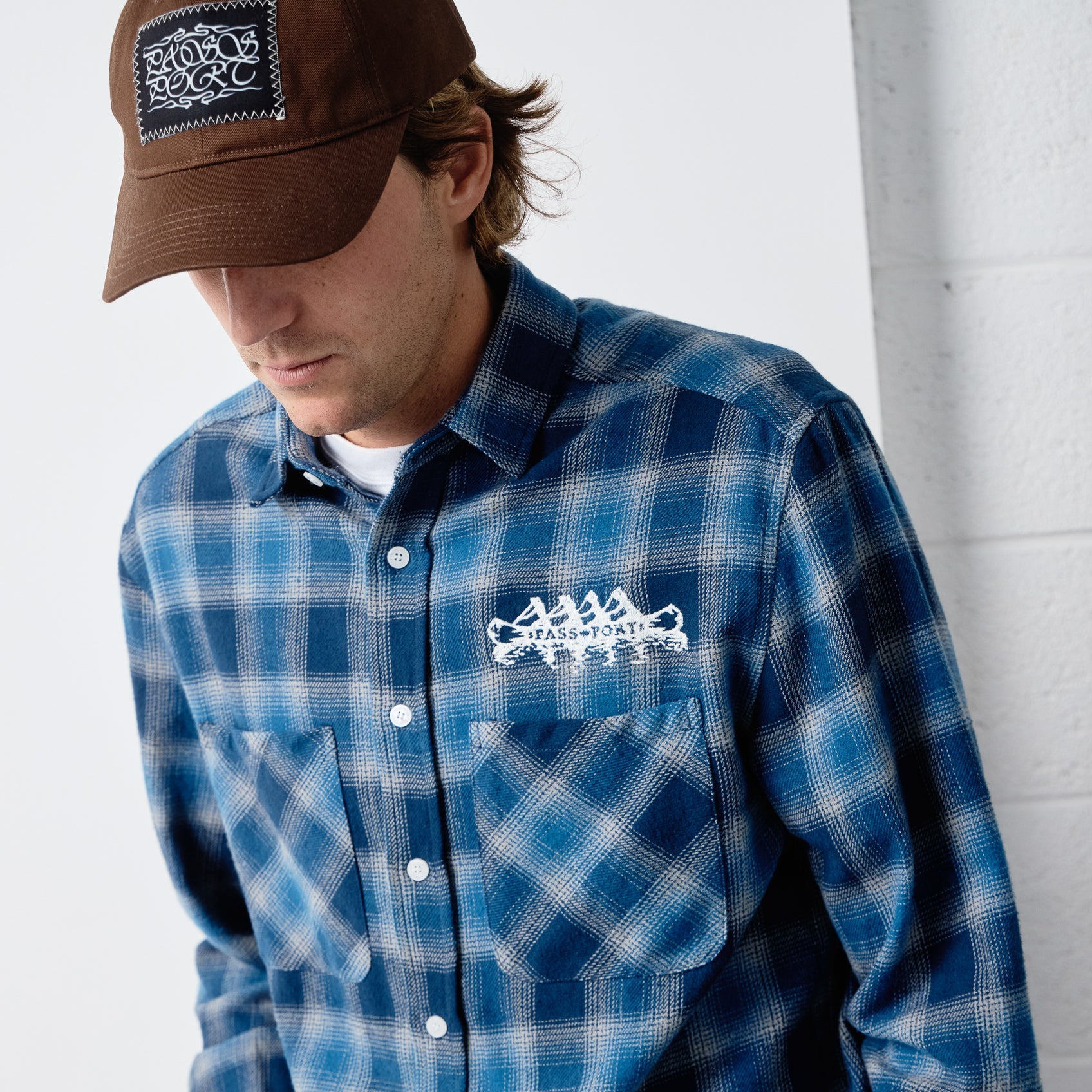 Canoe Workers Flannel (True Blue)