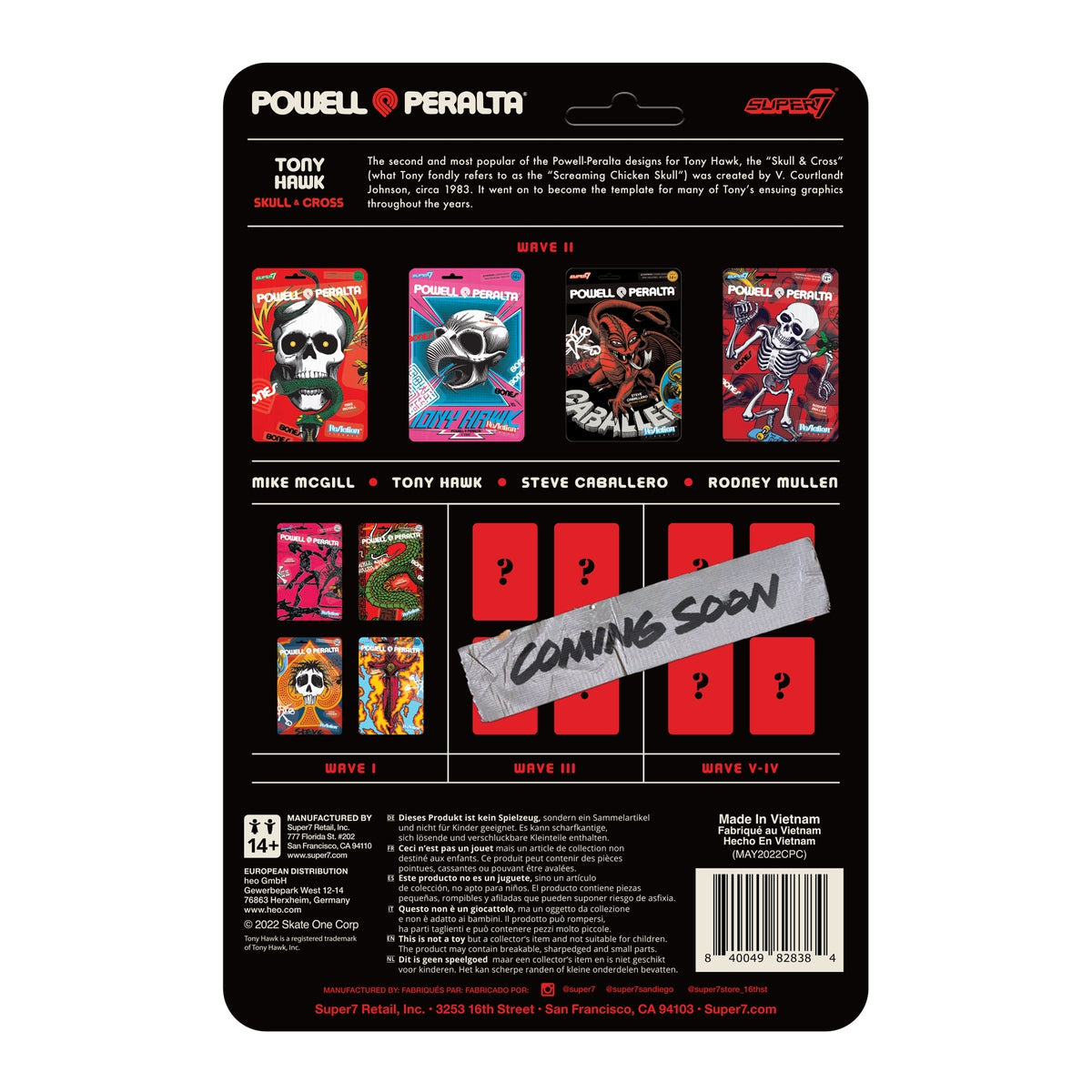 POWELL PERALTA WAVE 2 - TONY HAWK