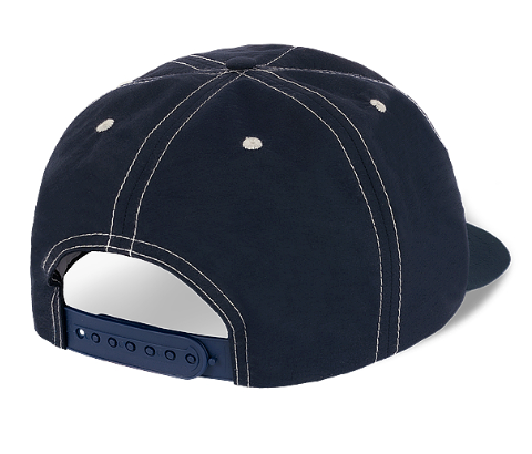 Earl Surf Logo Snapback Hat (Navy)