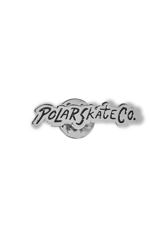 Pin | Surf Logo (Silver Black)