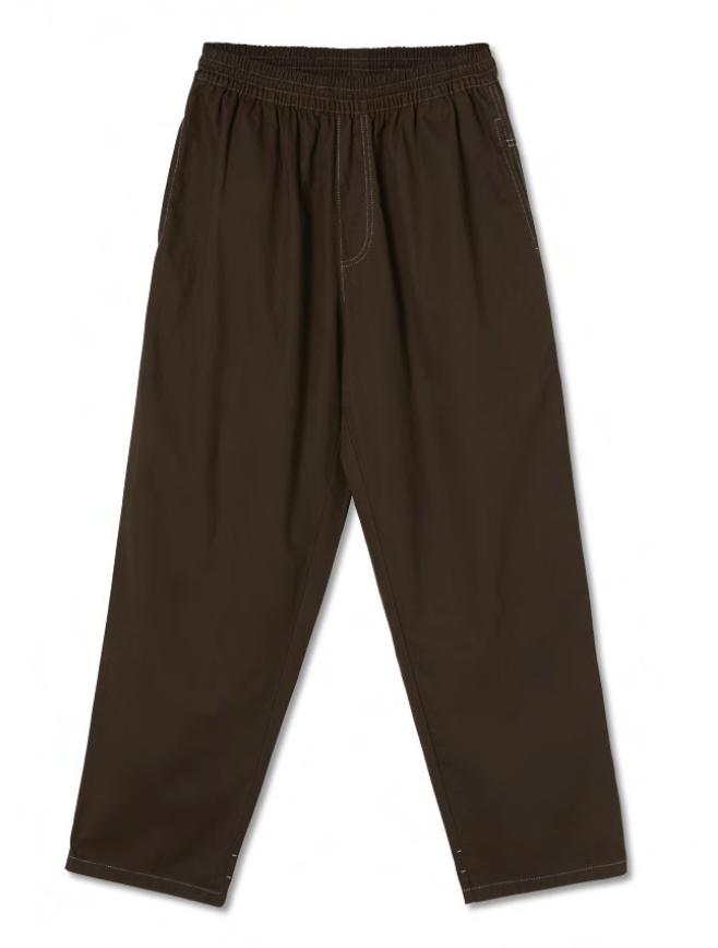Surf Pants - Contrast (Chocolate/White)