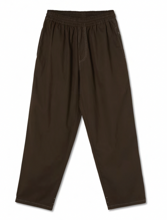 Surf Pants - Contrast (Chocolate/White)