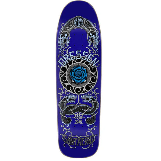 Santa Cruz Deck Dressen Rose Crew One 9.31" bottom graphic