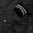 Load image into Gallery viewer, Satin Bomber Jacket (Black)
